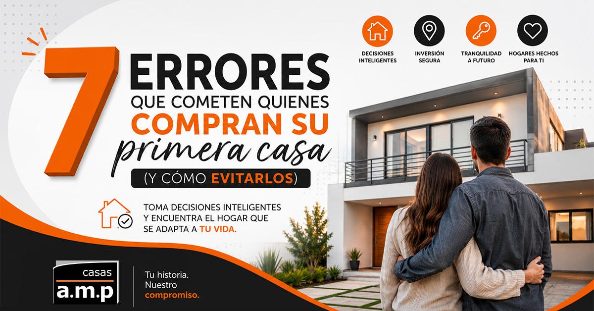 Errores al comprar una casa por primera vez
